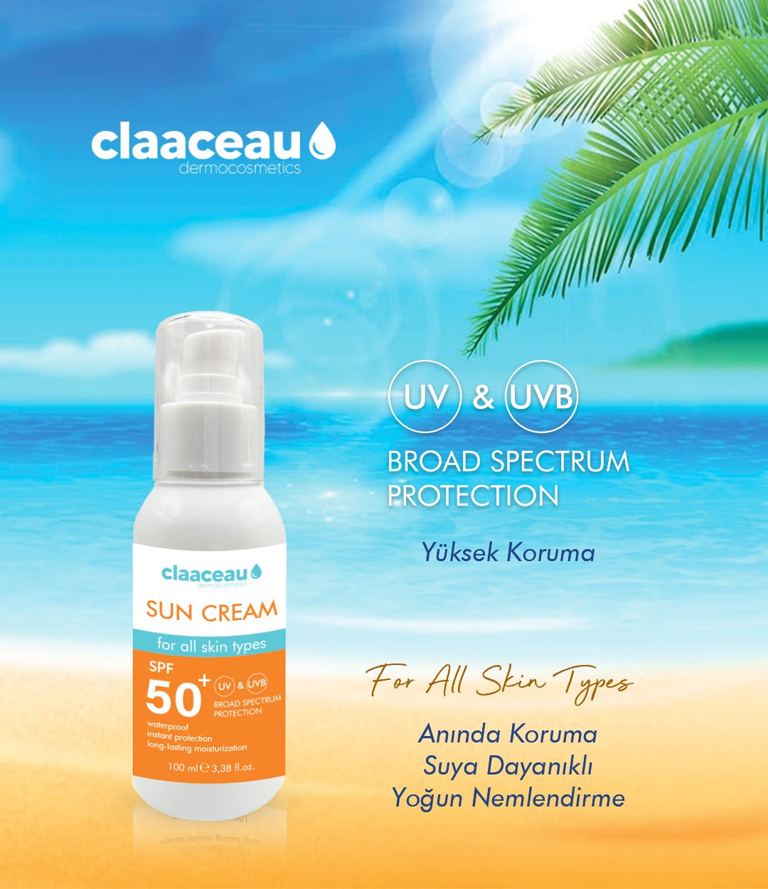 SUN HIGH Protection Sunscreen Emulsion - Cosmofarma - Made in